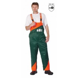 PLUTO pantaloni cu pieptar pentru forestieri